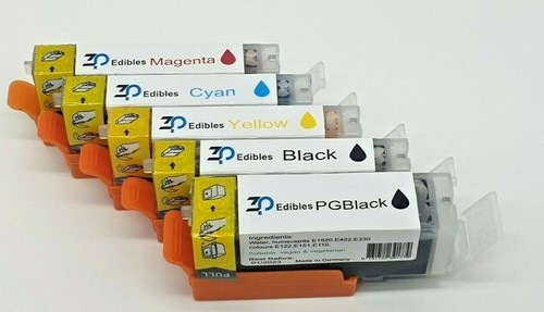 Edible ink cartridges set - zp,