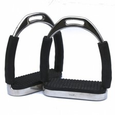Flexi Stirrup Irons with Black