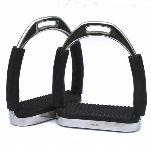 Flexi stirrup irons - stirrup, black