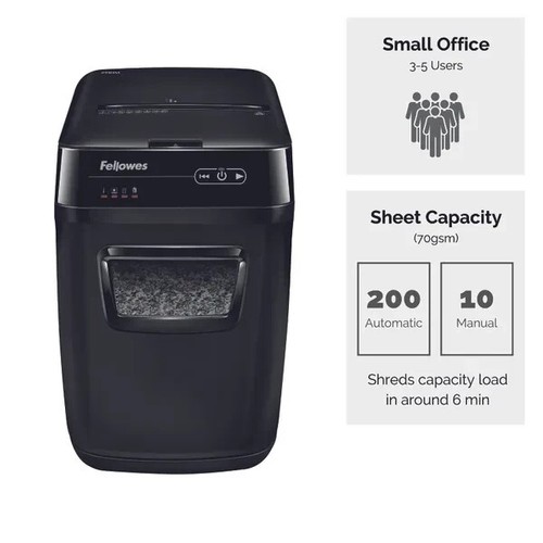 Fellowes automax 200m micro - fellowes,