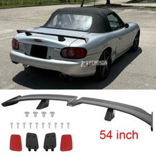 54" Rear Spoiler Trunk Tail Wing PRO Racing For Mazda MX-5 Miata NA NB NC ND