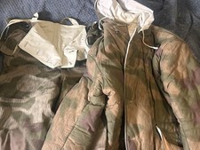 WW2 German Repro Tan & Water Winter Parka & Trousers Reenactment