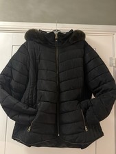 Black Joules Puffer Coat