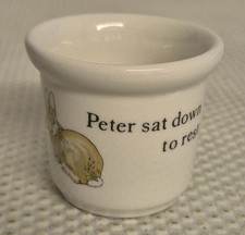 Vintage Wedgwood Of Etruria & Barlaston Peter Rabbit Egg Cup - 5x5x5cm