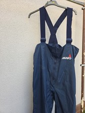 Musto Mens Salopettes Yachting Trousers  Sailing Bib Boatsize Large Ex Condition