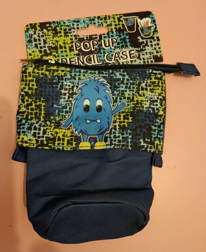 Pop pencil case blue - pop, up