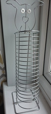 Vintage Metal CD Rack Holder