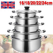 5Pcs Induction Non Stick