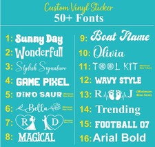 Personalised Name Vinyl