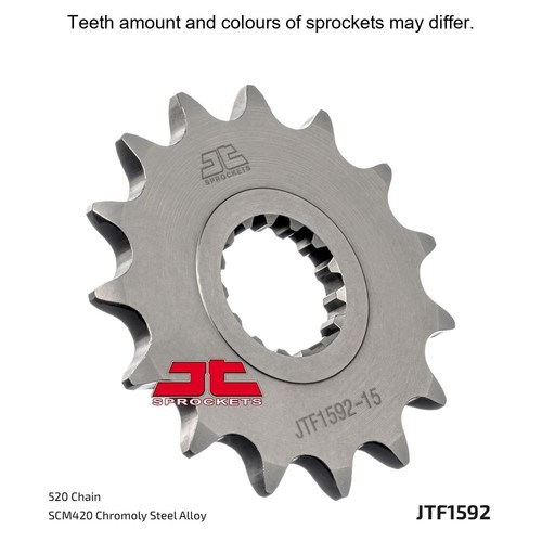 Steel front sprocket 14t - steel,
