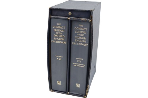Compact edition oxford - compact, of