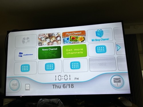 Nintendo wii rvl - nintendo, (black)