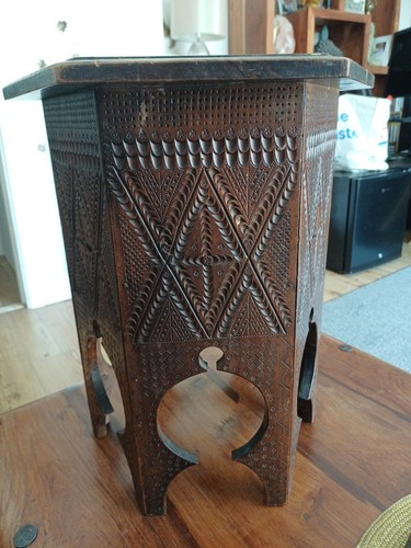 Antique syrian table - syrian,