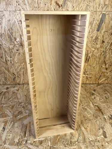 Ikea boalt wooden storage - wooden, cd