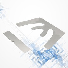 2 Pcs Stainless Steel Plate