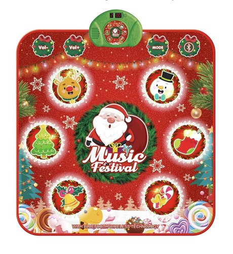 Christmas dance mat for kids - christmas,