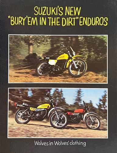 1976 suzuki enduros pe250 - suzuki,