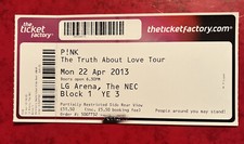 PINK Concert Ticket Birmingham