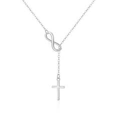 Silver Plated Infinity with