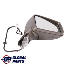 Mercedes X218 Right O/S Side Wing Mirror Blind Spot Auto Dimming Indium Grey
