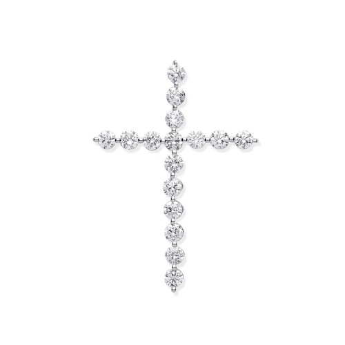 18ct white gold 75ct diamond - 18ct,
