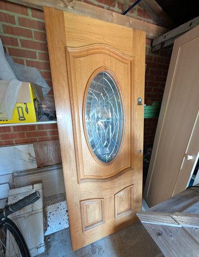 Traditional brown wood - wood, front