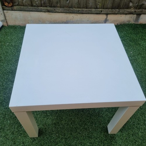 Ikea lack side table - ikea, white
