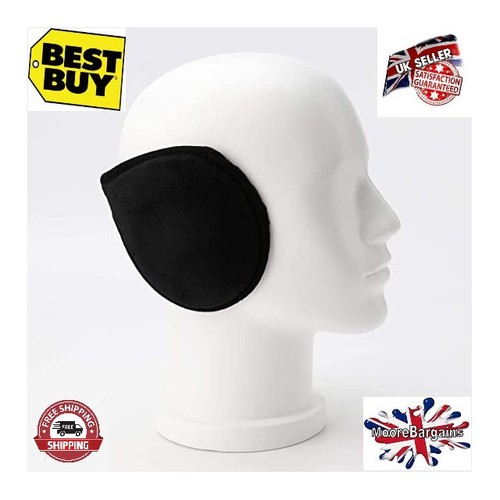 Ear muffs black unisex - ear,
