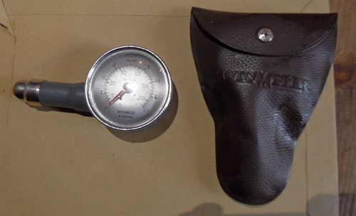 Vintage motometer car tyre - vintage,