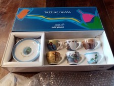 Imported Italian Espresso Cups Set Of 6 Carlo Giannini By Cecconi Menacape Boxed