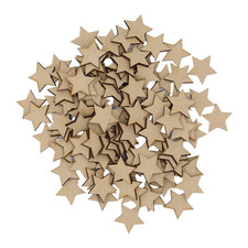 Wooden Stars MDF Craft Shape