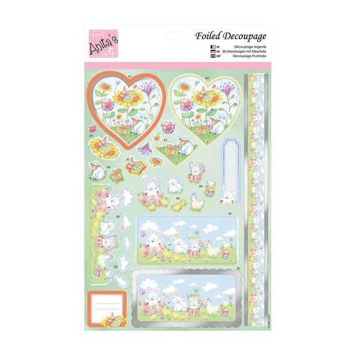 Anitas foiled decoupage for - anitas,