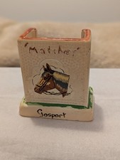 Vintage Manor Ware Match Box