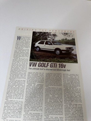 Original 1986 mk2 - golf, gti
