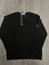 Stone Island Black Jumper Size
