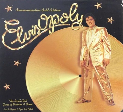 Elvisopoly commemorative gold - commemorative,