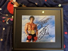 Signed Rocky Balboa 10 x 8
