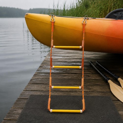 Rope boat ladder - boat,