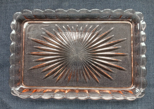 Vintage blush pink glass - vintage,