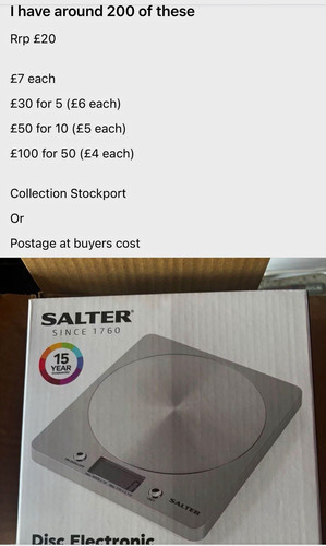 Salter disc digital - salter,