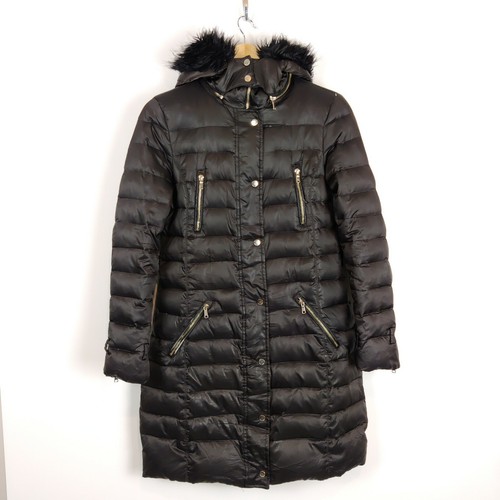 Zara women brown down - down, puffer