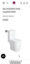 R2 Sky Open Back Close Coupled WC Pan  Toilet