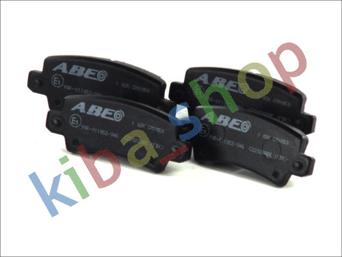 Rear axle brake pads set - brake,