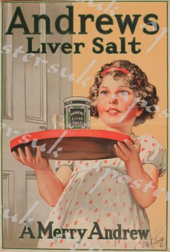 1920 andrews liver salts - 1920's,