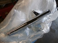 BUB HARLEY HONDA YAMAHA  EXHAUST CHOP PROJECT SLASH CUT CHROME V RARE  45 MM