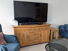 Solid Oak Furniture set 4 pcs - living room  