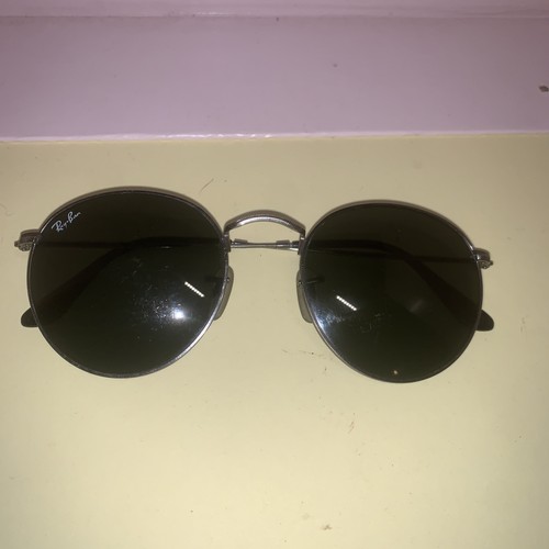 Authentic ray ban round metal - ban,
