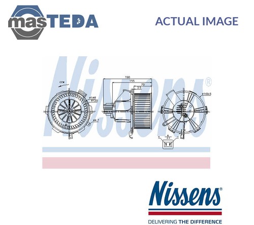 87085 interior blower - blower, fan