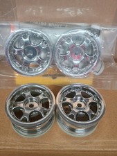 Tamiya M Chassis Wheels Ride RH-1200 Chrome Wheels X 4