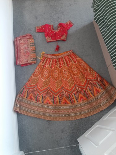 Indian lengha set for wedding